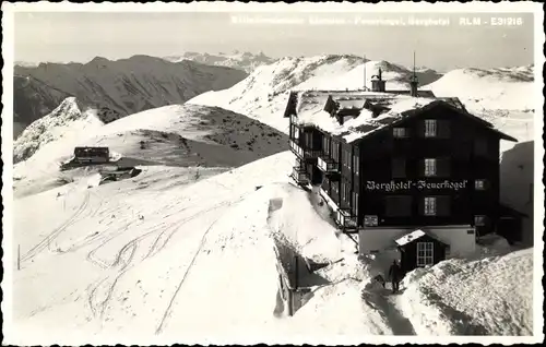 Ak Ebensee Oberösterreich, Berghotel Feuerkogel
