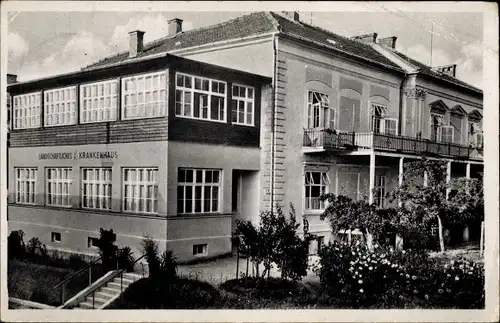 Ak Bad Hall Oberösterreich, Landschaftliches Krankenhaus