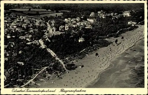Ak Ostseebad Timmendorfer Strand, Luftaufnahme