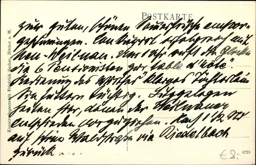 Ak Tenne Reichenbach Waldems im Taunus, Gasthaus von Carl Bachon