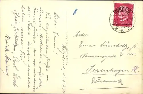 Ak Nordseeinsel Helgoland, Auf der Seebrücke