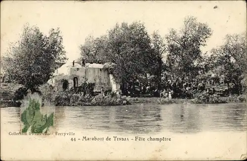 Ak Tindja Ferryville Algerien, Marabout, Fete champetre