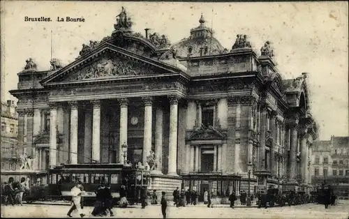 Ak Bruxelles Brüssel, La Bourse