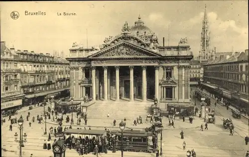 Ak Bruxelles Brüssel, La Bourse