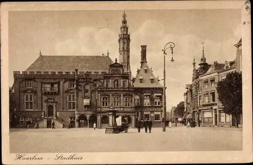 Ak Haarlem Nordholland Niederlande, Stadhuis