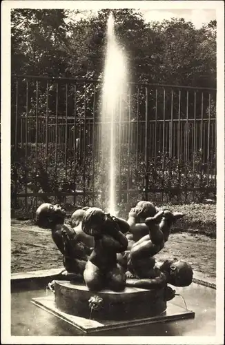 Ak Dresden, Jubiläums Gartenbau Ausstellung 1926, Kinderbrunnen von E. Grämer