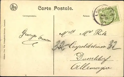 Ak Lessines Wallonien Hennegau, Grand Place