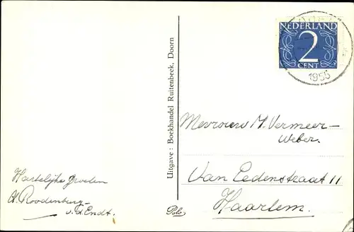 Ak Doorn Utrecht Niederlande, Poortgebouw Huize Doorn