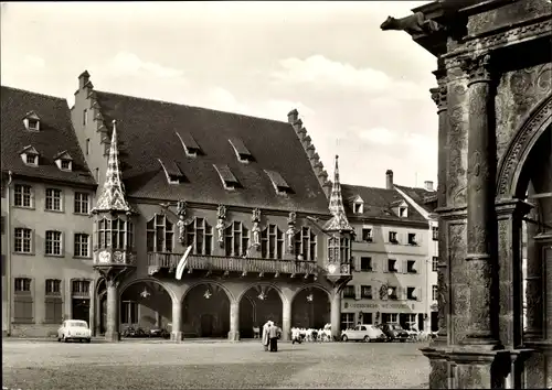 Ak Freiburg im Breisgau, Münsterplatz