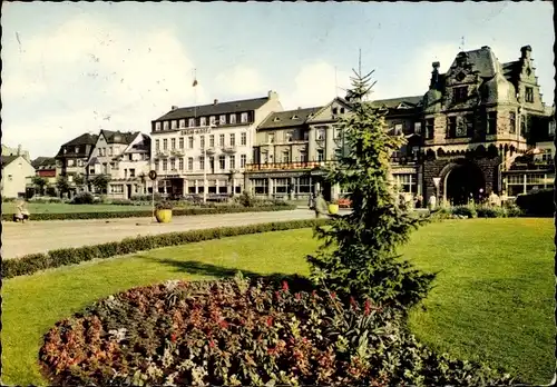 Ak Andernach am Rhein, Hotels am Rhein