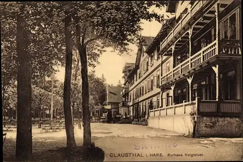 Ak Clausthal Zellerfeld im Oberharz, Kurhaus Voigtslust