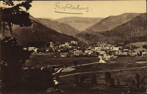 Ak Großtabarz Tabarz im Thüringer Wald, Panorama