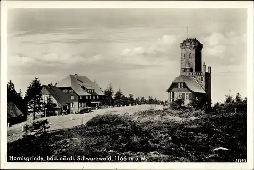 Ak Seebach in Baden Schwarzwald, Hornisgrinde, Turm