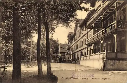 Ak Clausthal Zellerfeld im Oberharz, Kurhaus Voigtslust