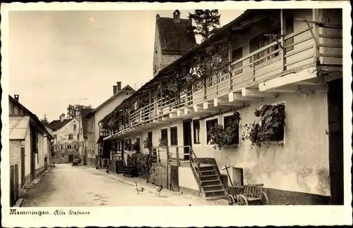 Ak Memmingen in Schwaben, Alte Kaserne