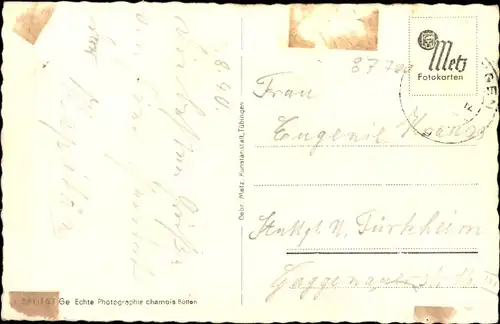 Ak Memmingen in Schwaben, Alte Kaserne