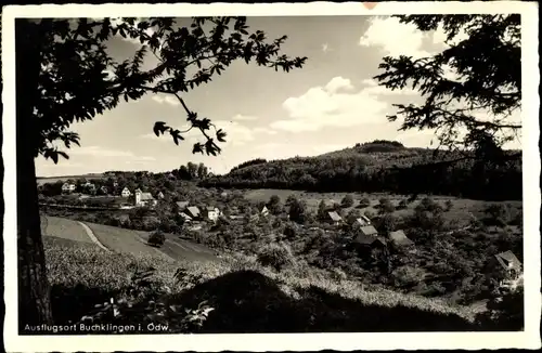 Ak Buchklingen Birkenau Odenwald, Gasthaus Grüner Baum