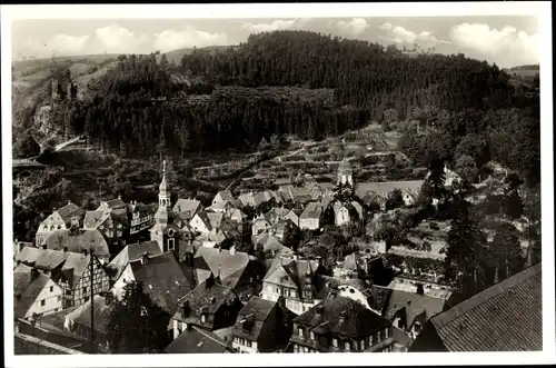 Ak Monschau Montjoie in der Eifel, Gesamtansicht