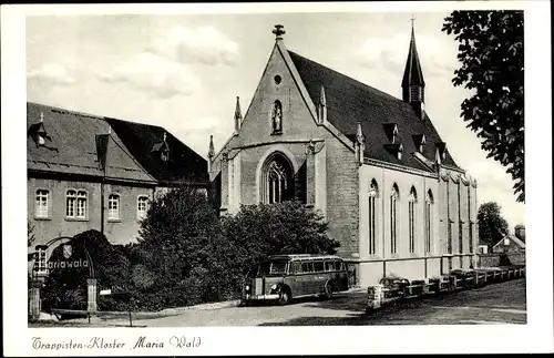 Ak Heimbach in der Eifel, Abtei Mariawald, Trappisten Kloster Maria Wald