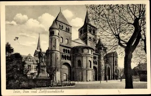 Ak Trier an der Mosel, Dom und Liebfrauenkirche