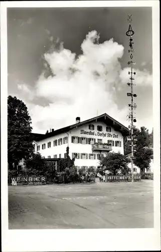 Foto Ak Siegsdorf, Mineralbad und Gasthof