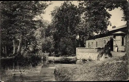 Ak Uetzdorf in der Mark Ützdorf Wandlitz, Jugendherberge