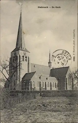 Ak Stabroek Flandern Antwerpen, De Kerk