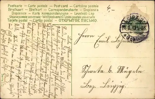 Ak Glückwunsch Geburtstag, berittener Soldat, Patriotik