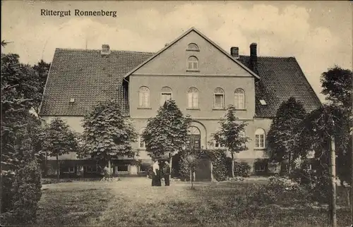 Ak Ronnenberg in Niedersachsen, Partie am Rittergut
