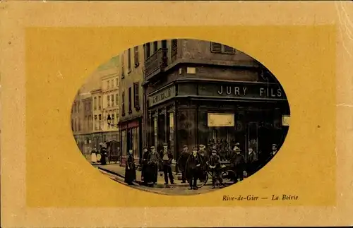 Ak Rive de Gier Loire, La Boirie