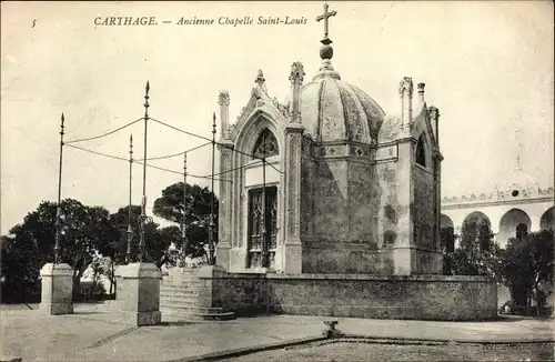 Ak Carthage Karthago Tunesien, Chapelle Saint Louis