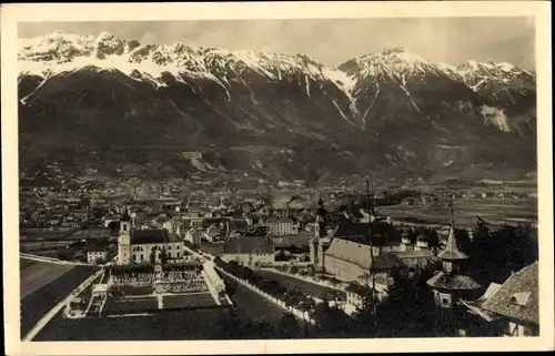 Ak Innsbruck in Tirol, Ort vom Berg Isel gesehen