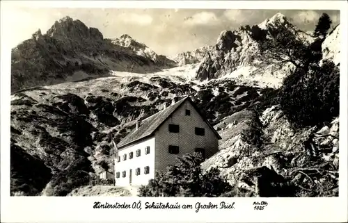 Ak Hinterstoder in Oberösterreich, Schutzhaus am Großen Priel