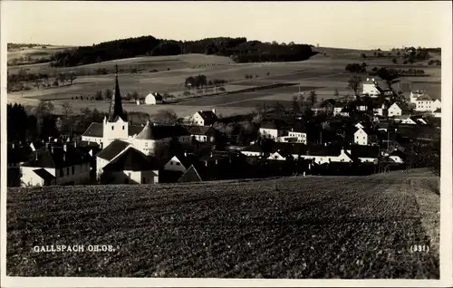 Ak Gallspach in Oberösterreich, Teilansicht vom Ort
