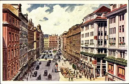 Ak Wien 1 Innere Stadt, Graben