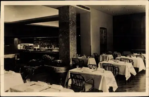 Foto Ak Wien 1 Innere Stadt, Speisesaal, Bar