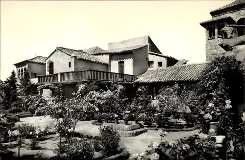 Ak Toledo Kastilien La Mancha Spanien, Jardin y Casa del Greco