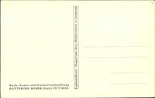 Ak Hall in Tirol, Rathaus, Brunnen, Gebäude, Statue