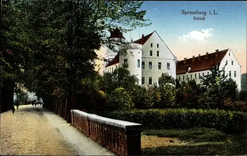 Ak Spremberg in der Lausitz, Schloss