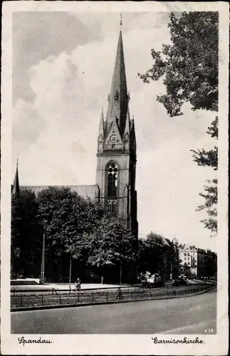 Ak Berlin Spandau, Garnisonkirche