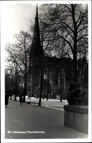 Ak Berlin Zehlendorf, Pauluskirche