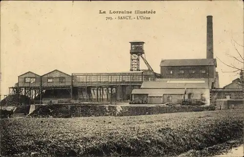 Ak Sancy Meurthe-et-Moselle, L'Usine