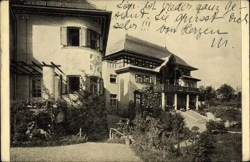 Ak Zell Ebenhausen Schäftlarn in Oberbayern, Kindersanatorium Dr. H. Spiegelberg