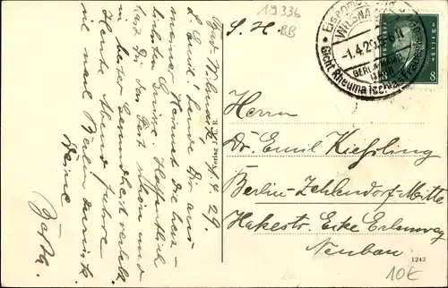 Ak Bad Wilsnack in der Prignitz, Eisenmoorbad