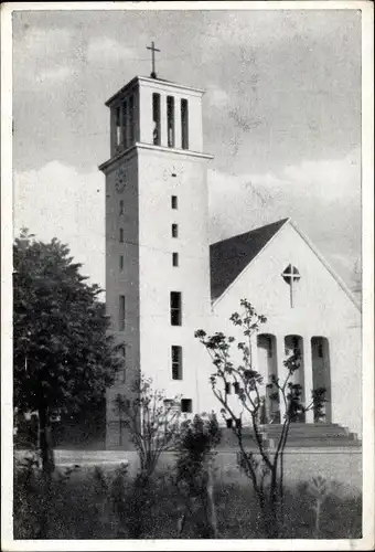 Ak Plauen im Vogtland, Erlöserkirche, Methodistenkirche, Außenansicht