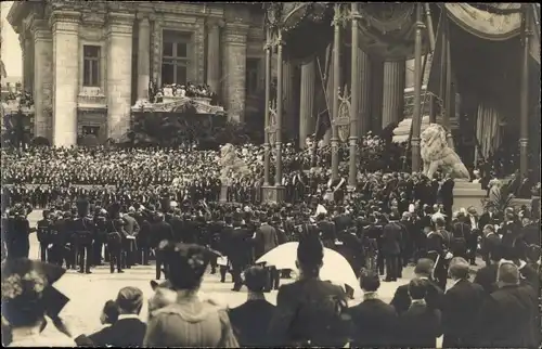 Foto Ak Bruxelles Brüssel, Festakt, Feierlichkeiten