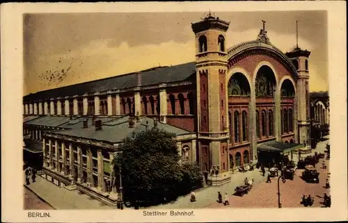 Ak Berlin Mitte, Stettiner Bahnhof