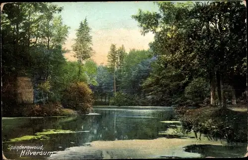 Ak Hilversum Nordholland Niederlande, Spandersweud