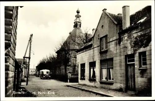 Ak IJzendijke Zeeland, Ned. Herv. Kerk