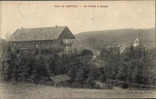 Ak Genval Wallonisch Brabant, Parc, Le Trefle a quatre